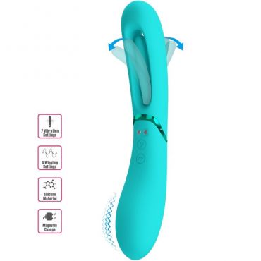 ROMANCE LEXIE VIBRADOR PUNTO G 7 VIBRACIONES AZUL