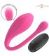 INTENSE JANICE VIBRADOR U DOBLE ESTIMULACIaN 10 VIBRACIONES ROSA CONTROL REMOTO