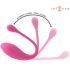 INTENSE JANICE VIBRADOR U DOBLE ESTIMULACIaN 10 VIBRACIONES ROSA CONTROL REMOTO