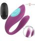 INTENSE ANNIE ESTIMULADOR VIBRADOR FORMA DE U MORADO CONTROL REMOTO