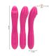 INTENSE BELINDA VIBRADOR 19 CM FLEXIBLE 10 VIBRACIONES ROSA