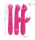 INTENSE JULIETA VIBRADOR RABBIT 186 CM 10 VIBRACIONES ROSA