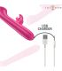 INTENSE JULIETA VIBRADOR RABBIT 186 CM 10 VIBRACIONES ROSA