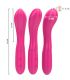 INTENSE LISETTE VIBRADOR 19 CM FLEXIBLE 10 VIBRACIONES ROSA