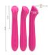 INTENSE PATY VIBRADOR 19 CM FLEXIBLE 10 VIBRACIONES MODELO 2 ROSA