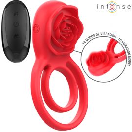 INTENSE GAIL ROSA ESTIMULADORA 10 VIBRACIONES ROJO CONTROL REMOTO