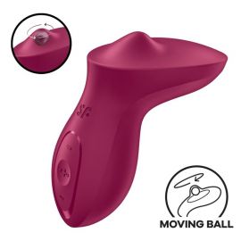 SATISFYER EXCITERRR VIBRADOR LAY ON CLaTORIS BERRY