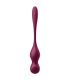 SATISFYER LOVE BIRDS VARY BOLAS VIBRADORES APP GRATUITA ROJO VINO