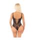 LEG AVENUE BODY DE REJILLA CON DIAMANTES NEGRO TALLA aNICA