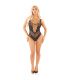 LEG AVENUE BODY DE REJILLA CON DIAMANTES NEGRO TALLA aNICA