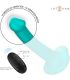 INTENSE KATIE VIBRADOR CON VENTOSA 10 VIBRACIONES AZUL OSCURO CONTROL REMOTO