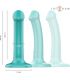 INTENSE KATIE VIBRADOR CON VENTOSA 10 VIBRACIONES AZUL OSCURO CONTROL REMOTO