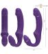 INTENSE JILL VIBRADOR DOBLE 20 CM VIOLETA CONTROL REMOTO