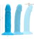 INTENSE PHOEBE VIBRADOR REALaSTICO 10 VIBRACIONES AZUL CONTROL REMOTO