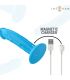 INTENSE PHOEBE VIBRADOR REALaSTICO 10 VIBRACIONES AZUL CONTROL REMOTO