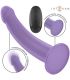 INTENSE EDDIE VIBRADOR 175 CM 10 VIBRACIONES MORADO CONTROL REMOTO