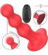 INTENSE CODY VIBRADOR CON VENTOSA ROJO CONTROL REMOTO