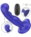 INTENSE - SHORTY VIBRADOR CON VENTOSA AZUL CONTROL REMOTO