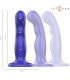 INTENSE SHORTY VIBRADOR CON VENTOSA AZUL CONTROL REMOTO