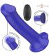 INTENSE VICTORIA VIBRADOR CON VENTOSA 10 VIBRACIONES AZUL OSCURO CONTROL REMOTO