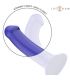 INTENSE VICTORIA VIBRADOR CON VENTOSA 10 VIBRACIONES AZUL OSCURO CONTROL REMOTO