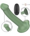 INTENSE - BECCA VIBRADOR CON VENTOSA 10 VIBRACIONES VERDE CONTROL REMOTO