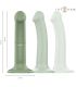 INTENSE BECCA VIBRADOR CON VENTOSA 10 VIBRACIONES VERDE CONTROL REMOTO