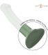 INTENSE BECCA VIBRADOR CON VENTOSA 10 VIBRACIONES VERDE CONTROL REMOTO