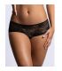 QUEEN LINGERIE PANTIES DE ENCAJE FLORAL ABERTURA TRASERA S M