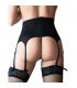 QUEEN LINGERIE TANGA CON LIGUERO DE MALLA Y DISEaO FLORAL L XL