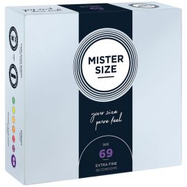 MISTER SIZE PRESERVATIVOS TALLA XXXL 69 MM 36 UNIDADES