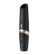 SATISFYER PERFECT KISS ESTIMULADOR CLaTORIS POR ONDAS NEGRO DORADO