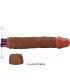 BAILE BOB VIBRADOR REALaSTICO 225 CM MULATO