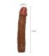 BAILE BOB VIBRADOR REALaSTICO 225 CM MULATO