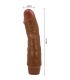 BAILE JEFF VIBRADOR REALaSTICO 195 CM MULATO