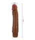 BAILE DYBBUK VIBRADOR REALaSTICO 24 CM MULATO