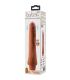 BAILE DRYAD VIBRADOR REALaSTICO 25 CM MULATO