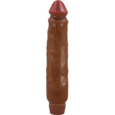 BAILE JACK VIBRADOR REALaSTICO 26 CM MULATO